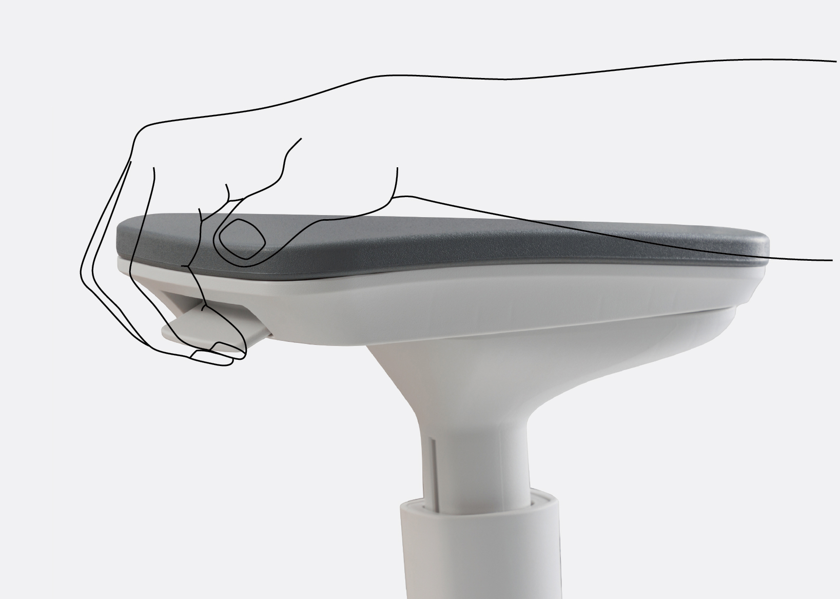 7 - Duora2 - Curved Motion Armrest