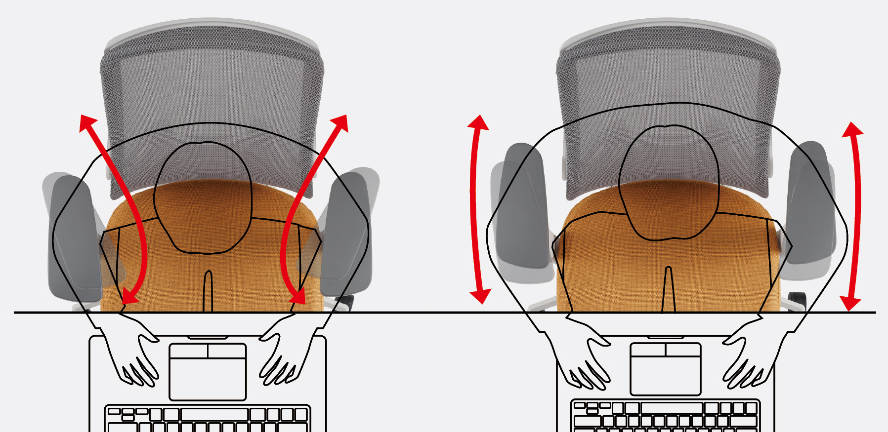 9 - Duora2 - Curved Motion Armrest